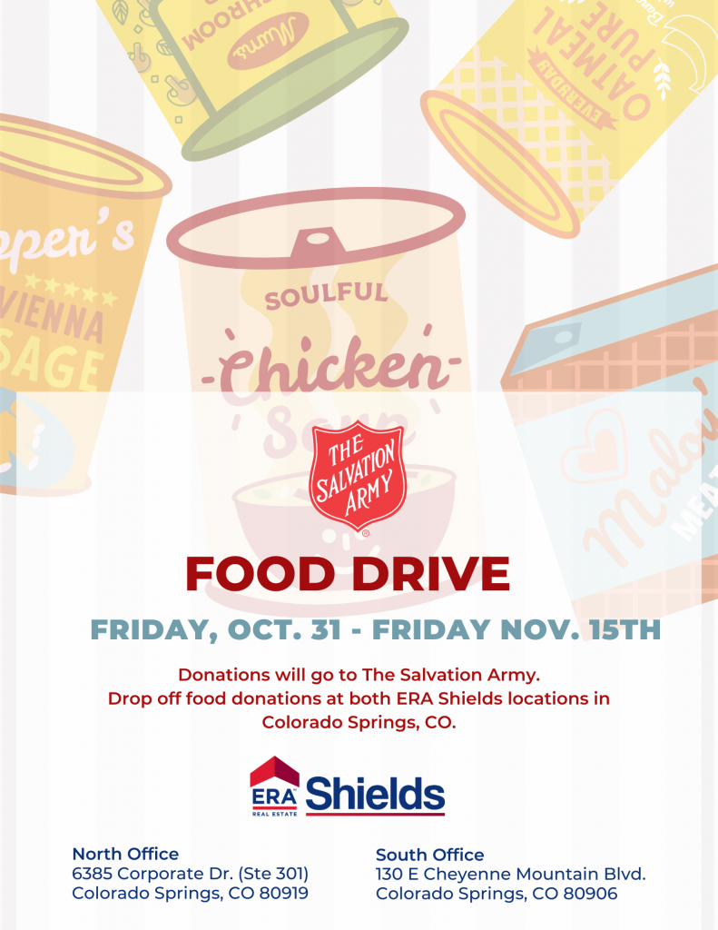 Salvation Army Food Drive Flyer